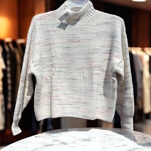 Old Navy Women's SoSoft Mock Neck Sweater Multicolor